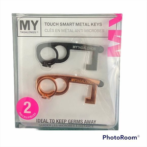🌿4/$35 🌿NWT MY TAGALONGS‎ Touch Smart Metal Keys (2 Pack)